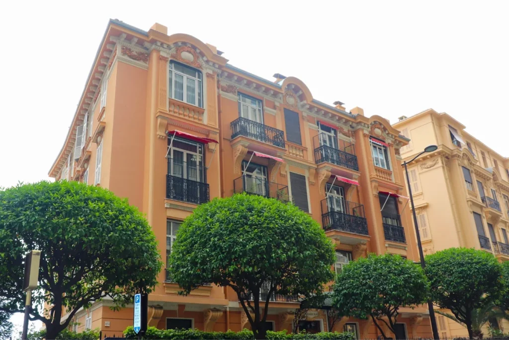Adelaide Palace Building in Monaco